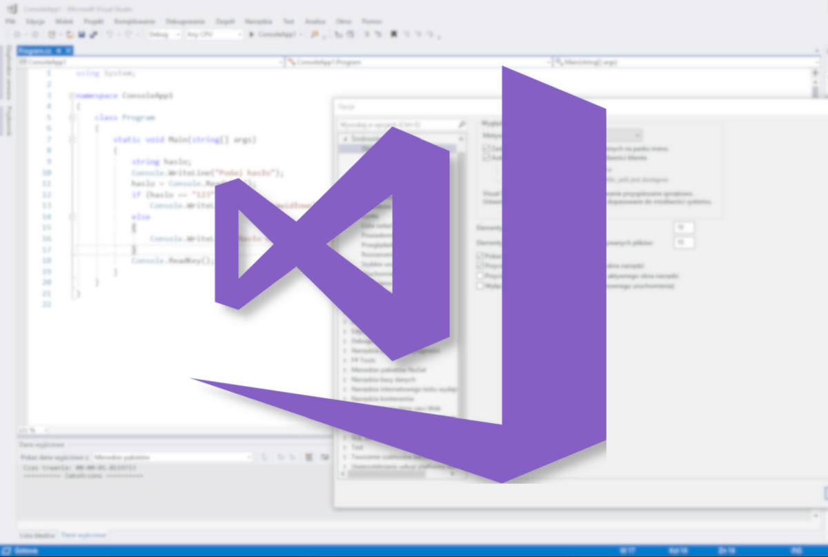 На чем написана visual studio 2019