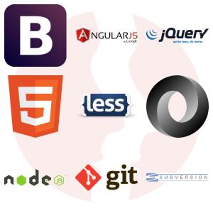 Developer AngularJS & Bootstrap, front-end - główne technologie