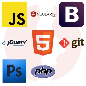 Front-end developer (HTML + JS + Angular.JS) - główne technologie