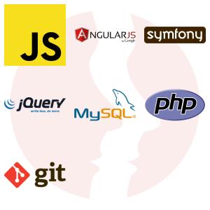 Mid Full Stack Web Developer (PHP, Angular) - główne technologie