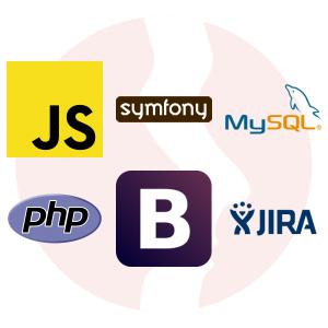 FullStack Developer (PHP + JavaScript) - główne technologie
