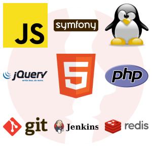 Full Stack Developer (PHP+JS) - główne technologie
