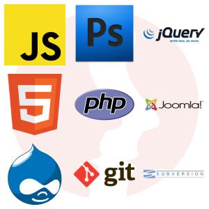 Webmaster / Webdeveloper - szablony grafiki w HTML i JS - główne technologie